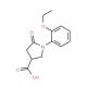 1-(2-Ethoxy-phenyl)-5-oxo-pyrrolidine-3-carboxylic acid - chemical structure image