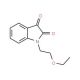 1-(2-ethoxyethyl)-1H-indole-2,3-dione - chemical structure image