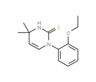 1-(2-Ethoxyphenyl)-4,4-dimethyl-1,4-dihydropyrimidine-2-thiol - chemical structure image