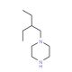 1-(2-Ethylbutyl)piperazine (CAS 57184-38-0) - chemical structure image