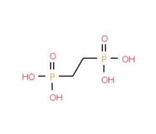1,2-Ethylenediphosphonic acid (CAS 6145-31-9) - chemical structure image
