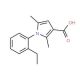 1-(2-ethylphenyl)-2,5-dimethyl-1H-pyrrole-3-carboxylic acid - chemical structure image