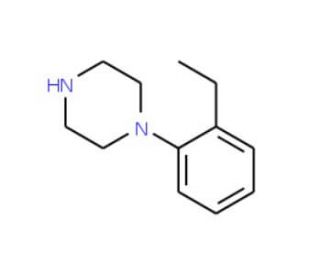 1-(2-Ethylphenyl)piperazine (CAS 40224-10-0) - chemical structure image