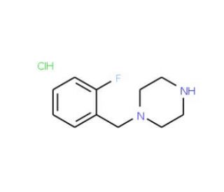 1-(2-Fluoro-benzyl)-piperazinehydrochloride - chemical structure image
