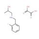 1-(2-Fluoro-benzylamino)-propan-2-oloxalate - chemical structure image