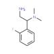 1-(2-Fluoro-phenyl)-N*1*,N*1*-dimethyl-ethane-1,2-diamine - chemical structure image