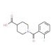 1-(2-Fluorobenzoyl)piperidine-4-carboxylic acid - chemical structure image
