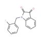 1-(2-fluorobenzyl)-1H-indole-2,3-dione - chemical structure image