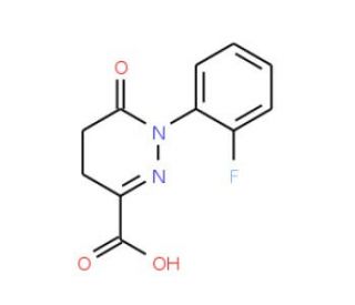 1-(2-fluorophenyl)-6-oxo-1,4,5,6-tetrahydropyridazine-3-carboxylic acid - chemical structure image
