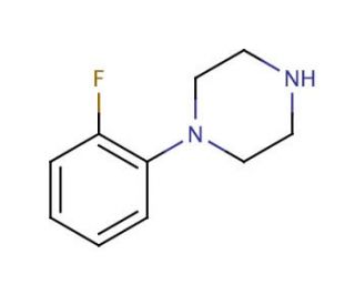 1-(2-Fluorophenyl)piperazine (CAS 1011-15-0) - chemical structure image