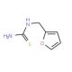 1-(2-Furfuryl)-2-thiourea (CAS 56541-07-2) - chemical structure image