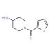 1-(2-furoyl)piperidin-4-amine (CAS 886497-79-6) - chemical structure image