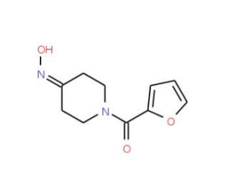 1-(2-furoyl)piperidin-4-one oxime - chemical structure image