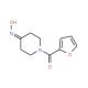 1-(2-furoyl)piperidin-4-one oxime - chemical structure image