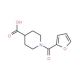 1-(2-furoyl)piperidine-4-carboxylic acid - chemical structure image