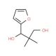 1-(2-Furyl)-2,2-dimethyl-1,3-propanediol (CAS 4946-64-9) - chemical structure image