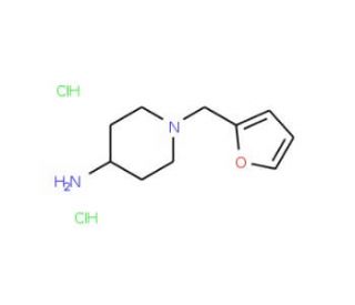 1-(2-Furylmethyl)piperidin-4-amine dihydrochloride - chemical structure image