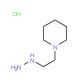 1-(2-hydrazinylethyl)piperidine hydrochloride (CAS 1193390-02-1) - chemical structure image