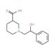 1-(2-Hydroxy-2-phenyl-ethyl)-piperidine-3-carboxylic acid - chemical structure image