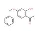 1-{2-Hydroxy-4-[(4-methylbenzyl)oxy]phenyl}-1-ethanone - chemical structure image