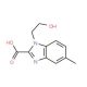1-(2-Hydroxy-ethyl)-5-methyl-1H-benzoimidazole-2-carboxylic acid - chemical structure image
