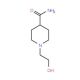 1-(2-Hydroxy-ethyl)-piperidine-4-carboxylic acid amide - chemical structure image