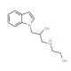 1-(2-Hydroxy-ethylamino)-3-indol-1-yl-propan-2-ol - chemical structure image