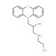1-(2-Hydroxy-ethylamino)-3-phenothiazin-10-yl-propan-2-ol - chemical structure image