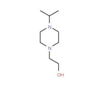 1-(2-Hydroxyethyl)-4-isopropyl-piperazine (CAS 103069-50-7) - chemical structure image