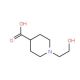 1-(2-hydroxyethyl)piperidine-4-carboxylic acid (CAS 16665-18-2) - chemical structure image