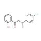 1-(2-Hydroxyphenyl)-3-(4-chlorophenyl)-1,3-propanedione (CAS 65599-34-0) - chemical structure image