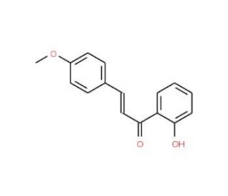 1-(2-Hydroxyphenyl)-3-(4-methoxyphenyl)-2-propen-1-one (CAS 3327-24-0) - chemical structure image
