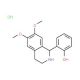 1-(2-Hydroxyphenyl)-6,7-dimethoxy-1,2,3,4-tetrahydroisoquinoline hydrochloride (CAS 88307-68-0) - chemical structure image
