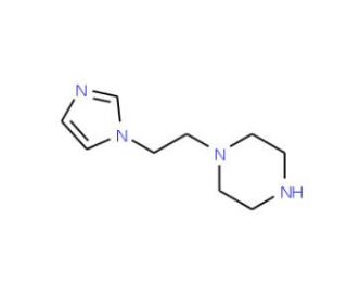 1-(2-Imidazol-1-yl-ethyl)-piperazine (CAS 381721-55-7) - chemical structure image