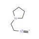 1-(2-Isocyanoethyl)-pyrrolidine (CAS 2920-10-7) - chemical structure image