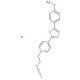 1-(2-Isothiocyanatoethyl)-4-[5-(4-methoxyphenyl)-2-oxazolyl]pyridinium bromide (CAS 155862-91-2) - chemical structure image