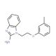 1-(2-m-Tolyloxy-ethyl)-1H-benzoimidazol-2-ylamine - chemical structure image