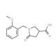 1-(2-Methoxy-benzyl)-5-oxo-pyrrolidine-3-carboxylic acid (CAS 352208-42-5) - chemical structure image