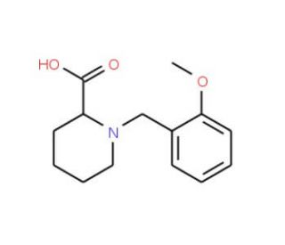 1-(2-Methoxy-benzyl)-piperidine-2-carboxylic acid - chemical structure image