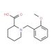 1-(2-Methoxy-benzyl)-piperidine-2-carboxylic acid - chemical structure image