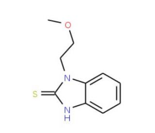 1-(2-Methoxy-ethyl)-1H-benzoimidazole-2-thiol - chemical structure image