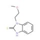 1-(2-Methoxy-ethyl)-1H-benzoimidazole-2-thiol - chemical structure image