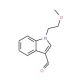 1-(2-Methoxy-ethyl)-1H-indole-3-carbaldehyde - chemical structure image