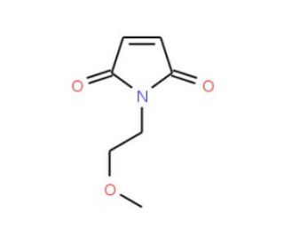 1-(2-Methoxy-ethyl)-pyrrole-2,5-dione (CAS 79364-17-3) - chemical structure image