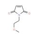 1-(2-Methoxy-ethyl)-pyrrole-2,5-dione (CAS 79364-17-3) - chemical structure image