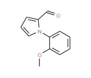1-(2-Methoxy-phenyl)-1H-pyrrole-2-carbaldehyde (CAS 169036-73-1) - chemical structure image
