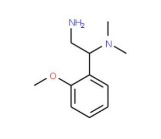 1-(2-Methoxy-phenyl)-N*1*,N*1*-dimethyl-ethane-1,2-diamine - chemical structure image
