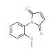 1-(2-Methoxy-phenyl)-pyrrole-2,5-dione (CAS 17392-68-6) - chemical structure image