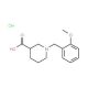 1-(2-Methoxybenzyl)piperidine-3-carboxylic acid hydrochloride - chemical structure image
