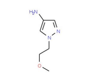 1-(2-methoxyethyl)-1H-pyrazol-4-amine - chemical structure image